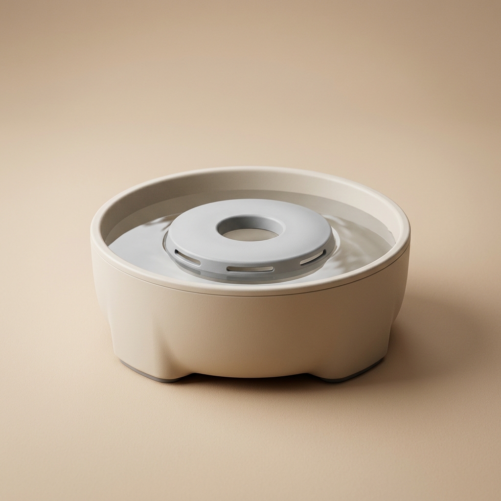 spill proof dog water bowl